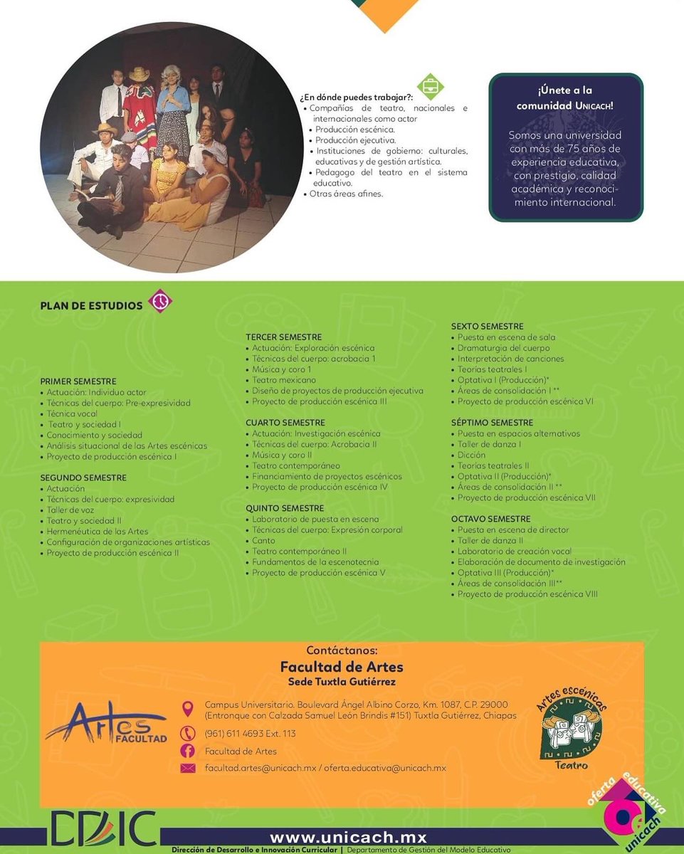 OfertaEducativaUNICACH (@ofertaunicach) on Twitter photo 