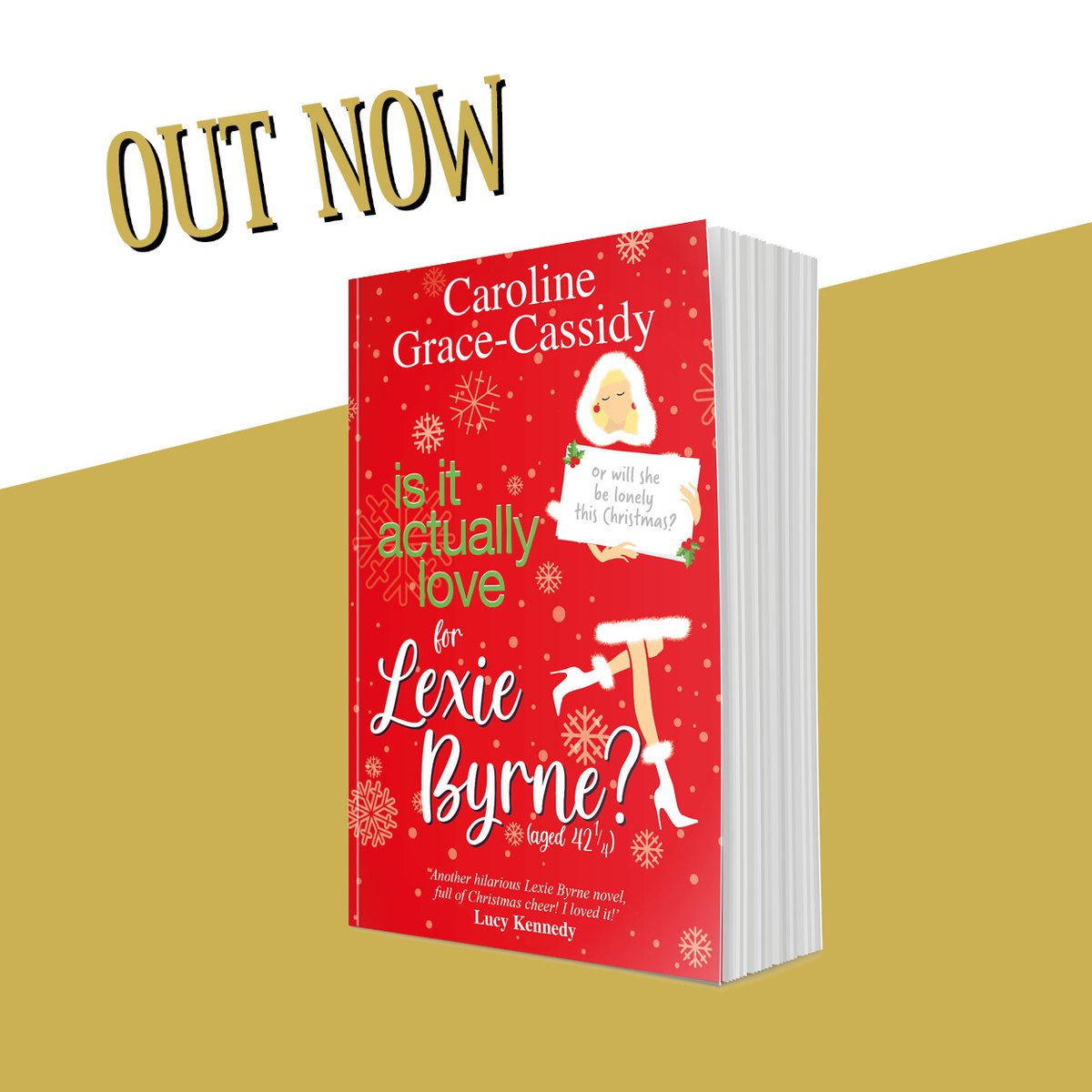 Black & White (@bwpublishing) on Twitter photo A very happy paperback publication to Is It Actually Love for Lexie Byrne? by <a href="/CGraceCassidy/">Caroline Grace-Cassidy</a>!
Lexie Byrne is about to find out the true meaning of love - and how far she must go to fight for it โค๏ธ
Available here: shorturl.at/6gmi5 A very happy paperback publication to Is It Actually Love for Lexie Byrne? by <a href="/CGraceCassidy/">Caroline Grace-Cassidy</a>!
Lexie Byrne is about to find out the true meaning of love - and how far she must go to fight for it โค๏ธ
Available here: shorturl.at/6gmi5