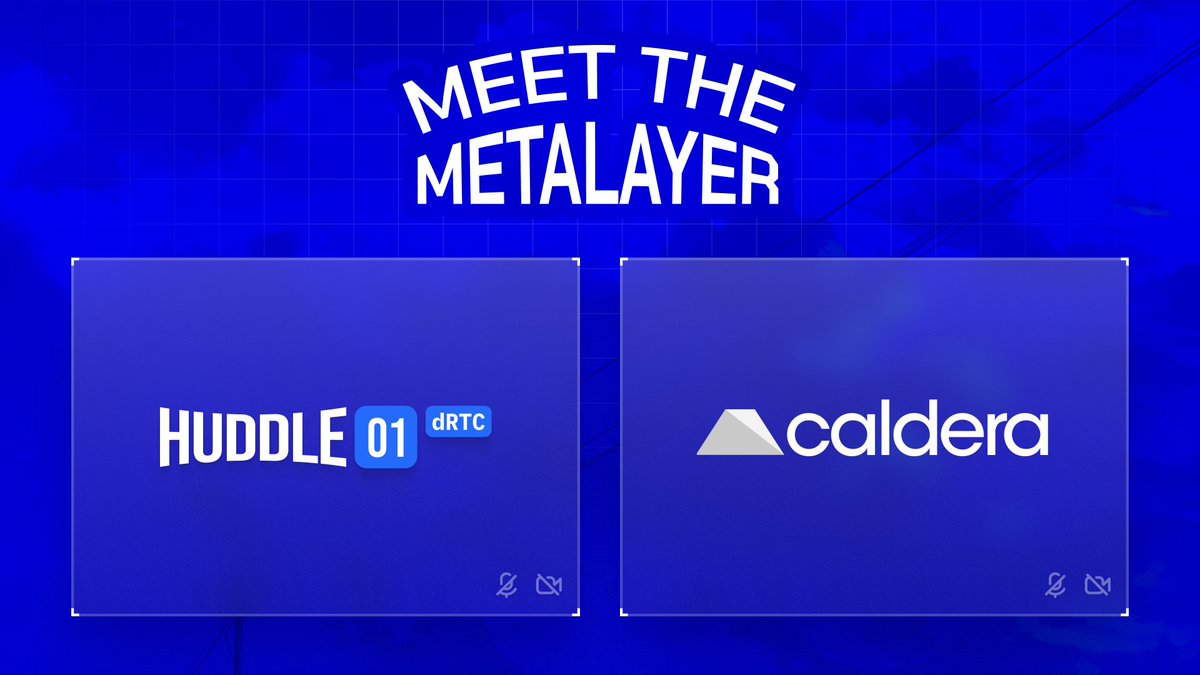 Huddle01 tweet media