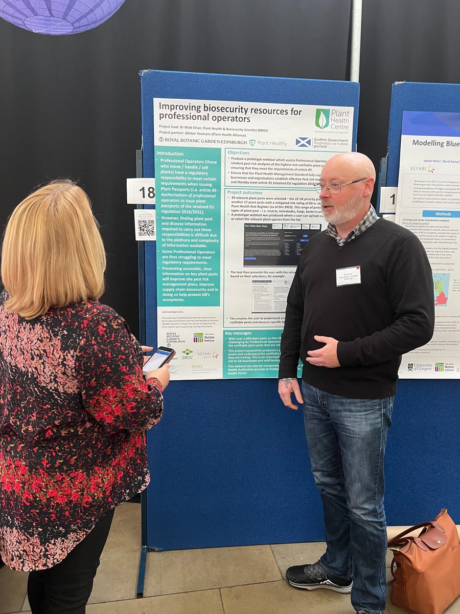 The winning posters #resasconf24  are 🥁 'turning the tide on potato viruses using data science and machine learning' 🦠🥔and 'improving biosecurity resources for professional operators'
