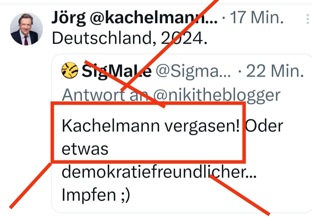 HornisseDie's tweet image. Nazi Impfgegner. 
Träumen vom Menschen vergasen. Hier @Kachelmann 
Und sie würden es tun wenn sie könnten.