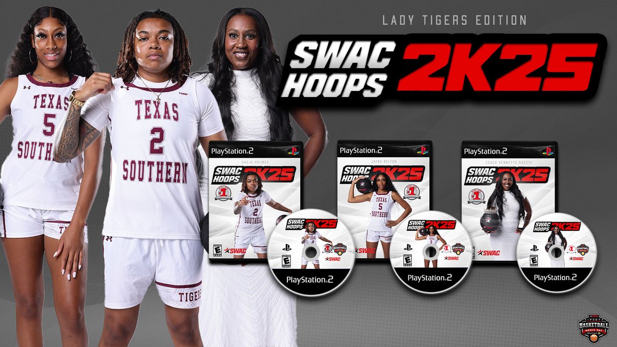 theswac's tweet photo. 𝐒𝐖𝐀𝐂 𝐇𝐨𝐨𝐩𝐬 𝟐𝐤𝟐𝟓: 𝐋𝐚𝐝𝐲 𝐓𝐢𝐠𝐞𝐫𝐬 𝐄𝐝𝐢𝐭𝐢𝐨𝐧 🎮

Which cover is your favorite👀⬇️

📸🖼️: @bposports

#SWACMD https://t.co/Muh8gT56DD