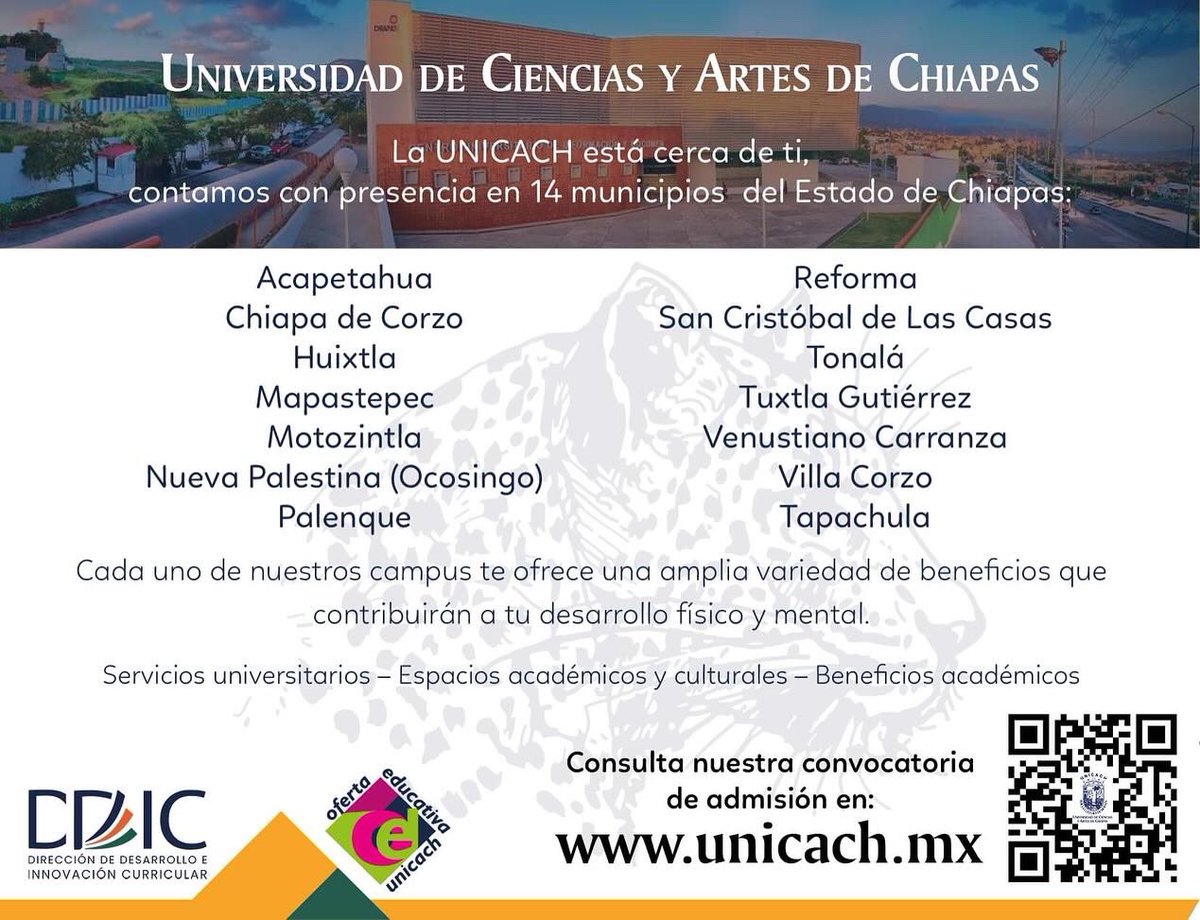 OfertaEducativaUNICACH (@ofertaunicach) on Twitter photo 