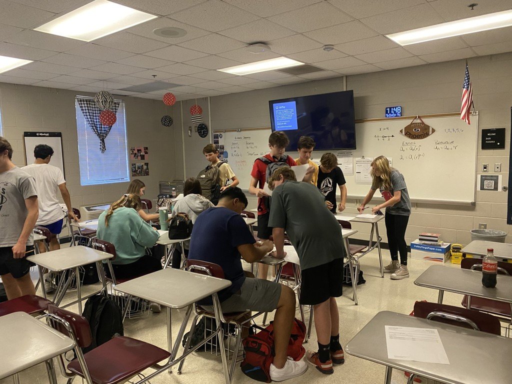 SHSPhoenix's tweet photo. Mrs. Weaver's advisement group playing Compassion Bingo. The Mindset Monday advisement lesson from Core Essentials is focused on Compassion   
#TogetherSHS #TogetherGCS https://t.co/zHcwN4wdVL