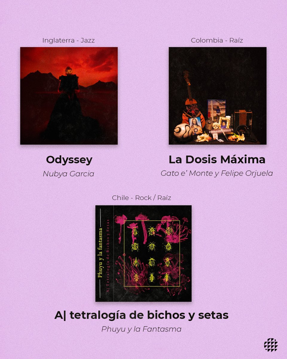 Algunos destacados del Escuche Ya! de la semana pasada, incluyendo a Phuyu y la Fantasma, <a href="/BrownsvilleKa/">Ka</a>, Cerounno y <a href="/VinylTracker/">Chiqui</a>, <a href="/nubya_garcia/">Nubya Garcia</a> y Gato e' Monte y <a href="/FelipeOrjuelaR/">Felipe Orjuela</a> 🇨🇱🇺🇸🇦🇷🏴󠁧󠁢󠁥󠁮󠁧󠁿🇨🇴