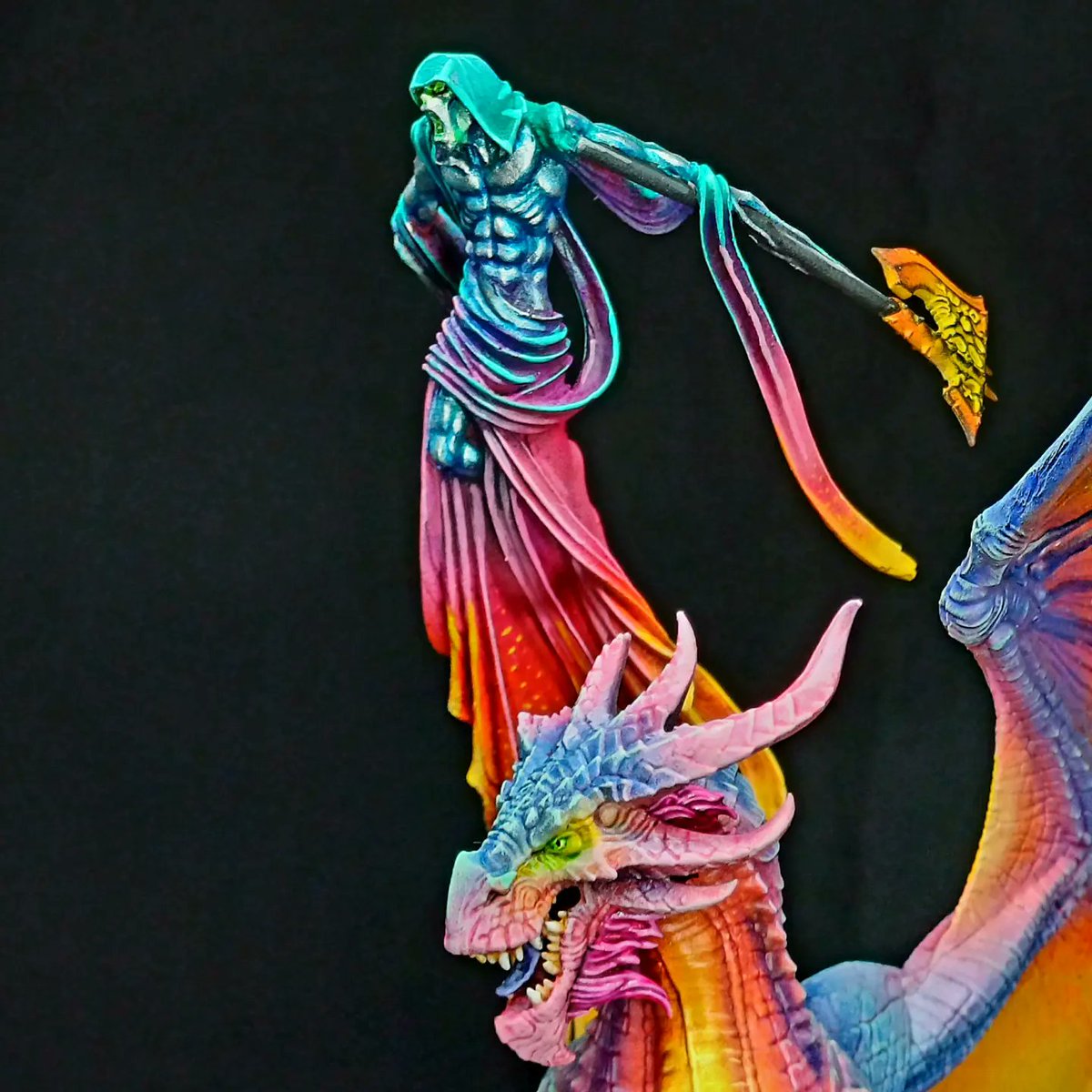 Willage_BPP's tweet photo. The dragon now has a rider 

#WarhammerCommunity #Warhammer #paintingwarhammer #miniaturepainting #WarhammerTheOldWorld #Warmongers #40k #AgeOfSigmar https://t.co/FPZSu9GdIr