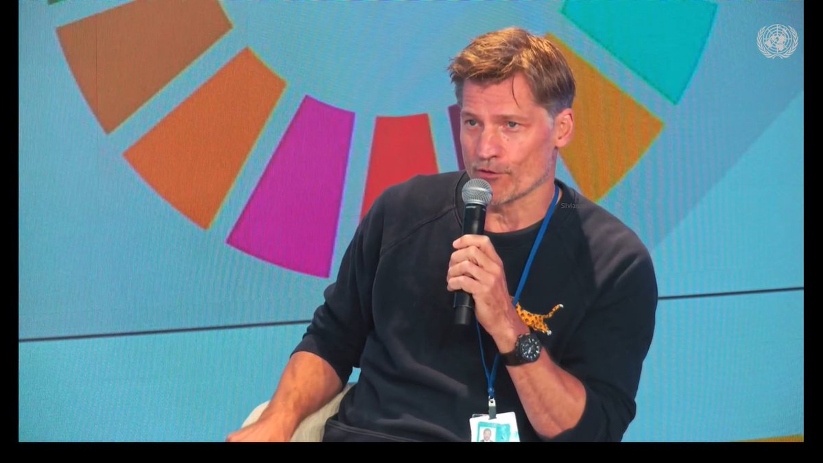 silvianap_cw's tweet image. NEW ☀️
Nikolaj was a guest today at Day 1 of the SDG Media Zone to talk about climate change, his docu-series #AnOptimistsGuideToThePlanet and hope for future generations. 
📌 New York - 79th Session of the UN General Assembly
📆 September 23, 2024

#NikolajCosterWaldau 💚