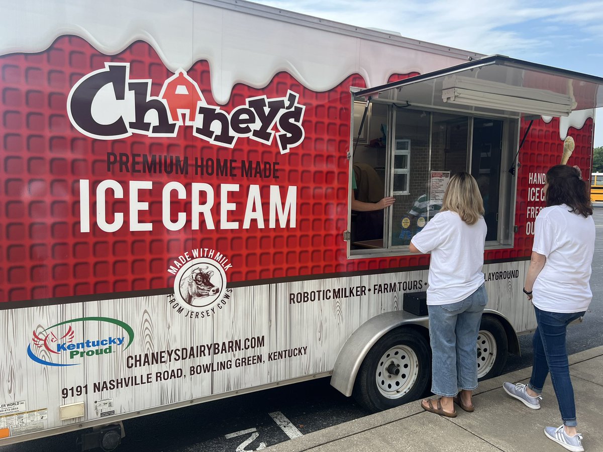 Thank you Eastwood Baptist Church for the ice cream treat! 🍦❤️