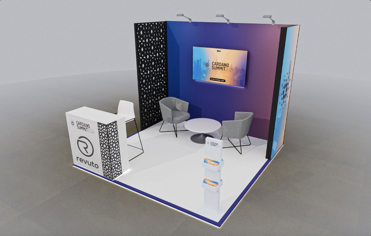 💣 Great news - incoming alert. We just confirmed with @Cardano_CF that we  will upgrade our booth for the #Cardano Summit to a bigger one so that we  have a much better