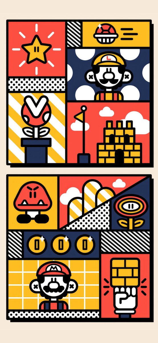 Papers_app's tweet photo. Mario Game with Retro Feel ❤️ https://t.co/quGZEjGDZV