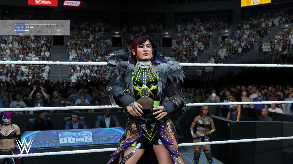 KOMaster2K's tweet image. WE TOOK YA POWER!

Gears by @2kwrestling1 🔥
Texture was made using her #WWE2K22 texture and AI Enhancements!

@JobberGames X @TheCeo4LifeMM!

#WWE2K24