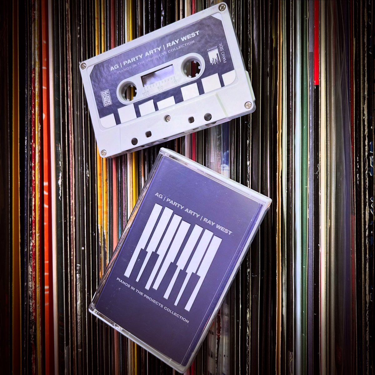 hiphopgods's tweet photo. AG | Party Arty | Ray West - Pianos in the Projects
#pianoside #projectside #strictlycassette #redapples45 #collaboration #limitededition #cassette #ag #rippartyarty #forever #celebrated #raywest #hiphopgods https://t.co/FcDwn5GOV8