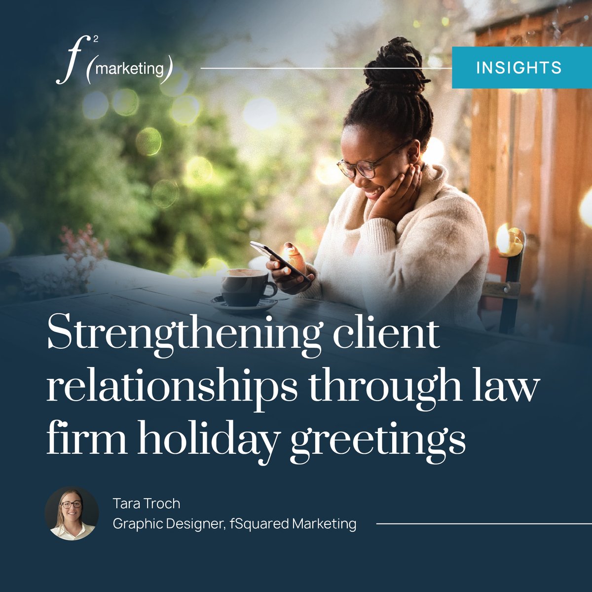 Holiday cards are a tradition that help your firm say thank you, build awareness, and share warm wishes. Just any card won’t do, and that’s why we’re here to help you start planning yours now!

fsquaredmarketing.com/strengthening-…

#LegalMarketing #LMAmkt