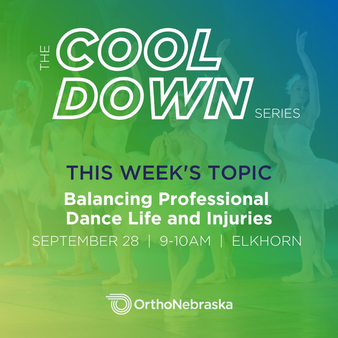 Last chance to join our Cool Down session! Casey Kelley and Erica Lohman from American Midwest Ballet share tips on balancing dance and managing injuries. Perfect for middle and high school athletes: orthone.co/cool-down-seri…