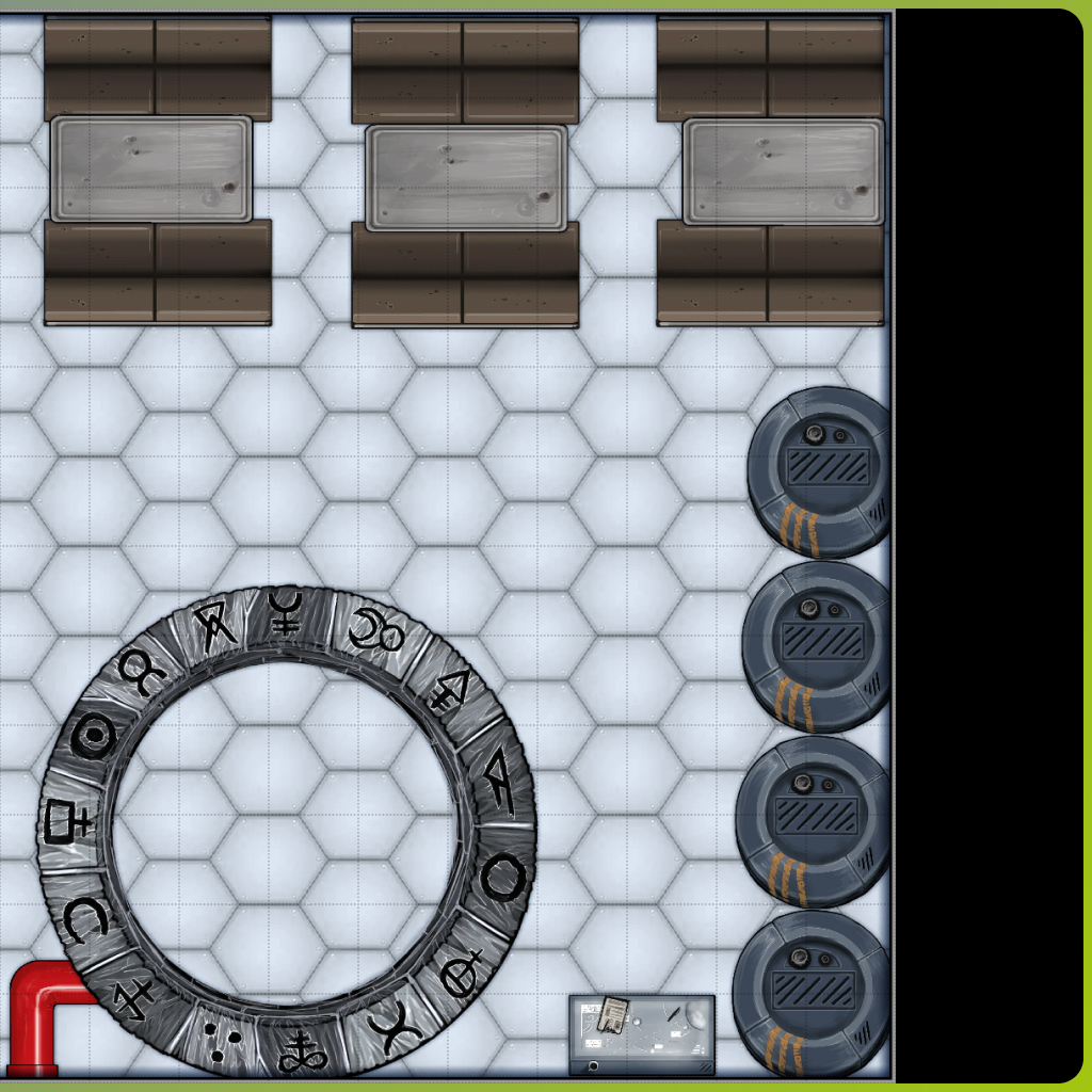 DungeonFog's tweet photo. 🗺️ "Teleporter" by eli#8871

Free map preset for secondary teleporter - space station 

Download this map for free ⬇️
https://t.co/ykVEbgXlge

#dungeonmaster #rpg #battlemap #maps https://t.co/zGXHyLkcW9