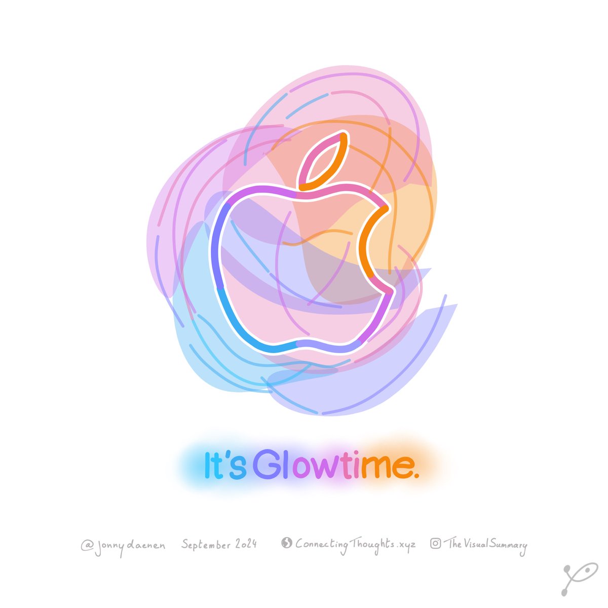 Stay tuned for the Visual Summary of ⌚️Apple Watch 10, 🎧 AirPods 4 and 📱iPhone 16: It’s … Glowtime!! 🌟

#Apple #iphone #applewatch #airpods