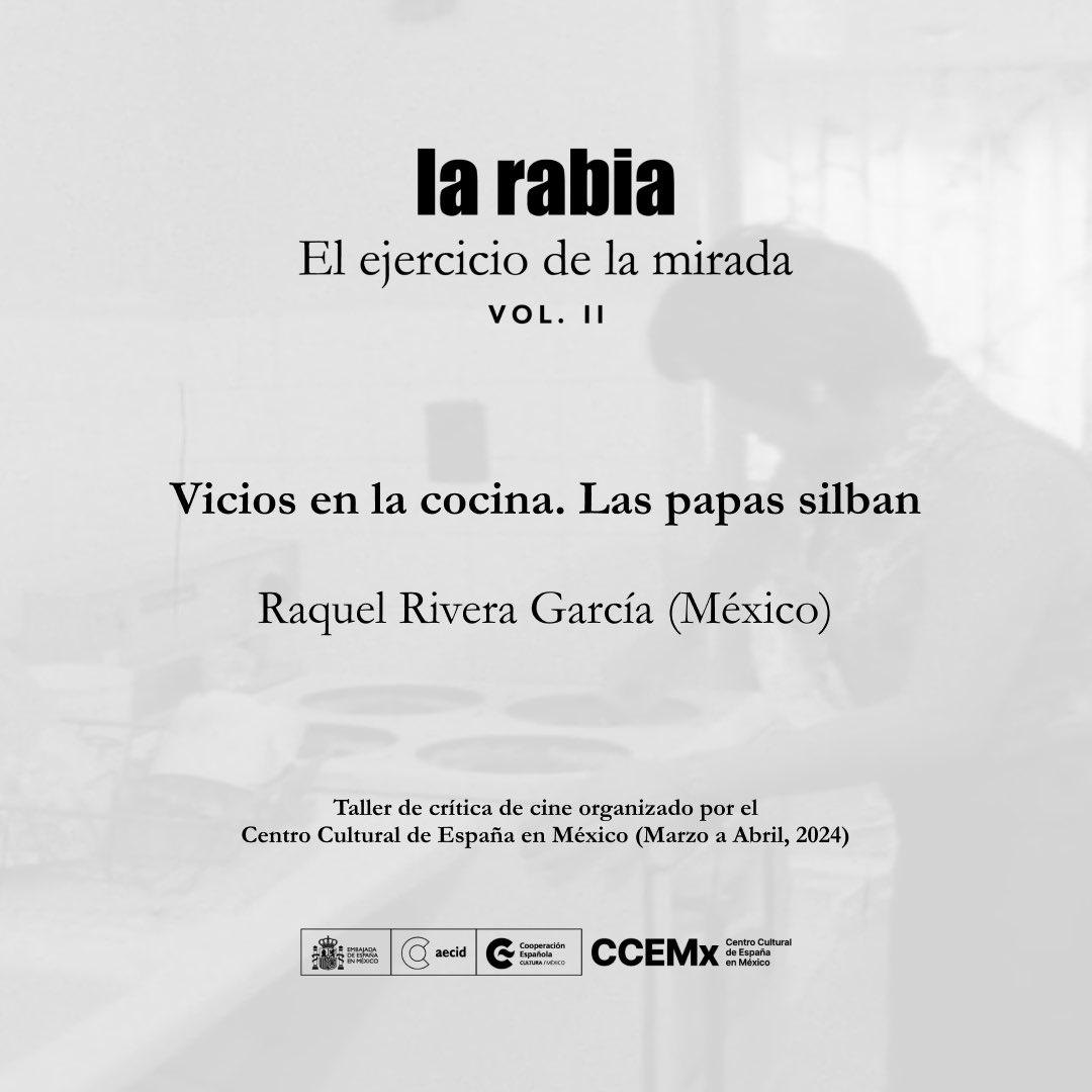 “Vicios en la cocina. Las papas silban”, escrito por Raquel Rivera García @aridafloresetfolia 

Parte de nuestro Dossier #09 / 
El ejercicio de la mirada. Vol II

Link en la bio