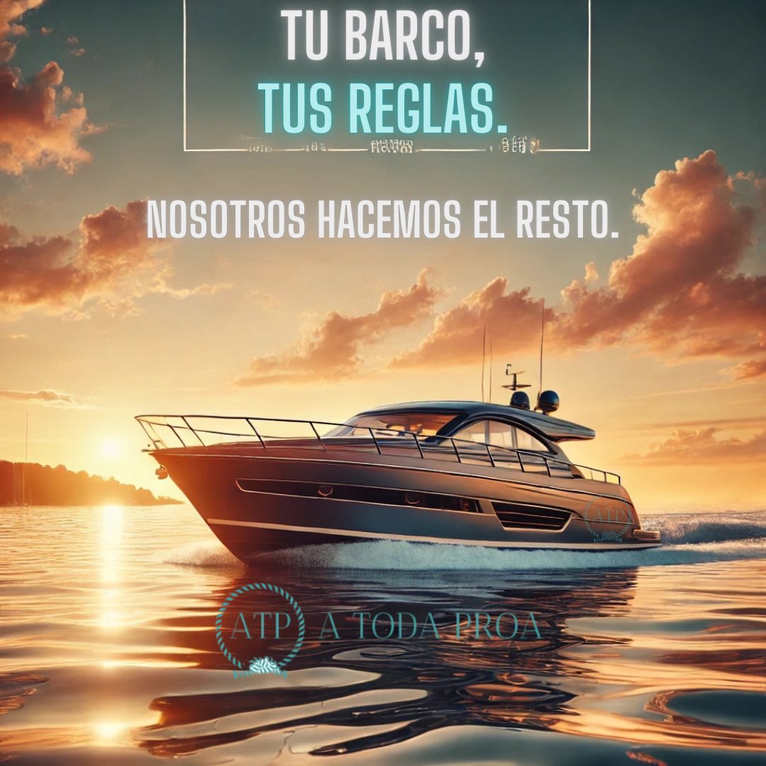🚤 ¿Tienes una embarcación? 🌊 ¡Sácale provecho con #ATodaProa! Gestionamos tus reservas y ofrecemos experiencias a los clientes mientras maximizas ingresos. 📈⚓ Únete a nuestra flota y deja que tu barco trabaje por ti. 🌅

💻 Escríbenos para más info.