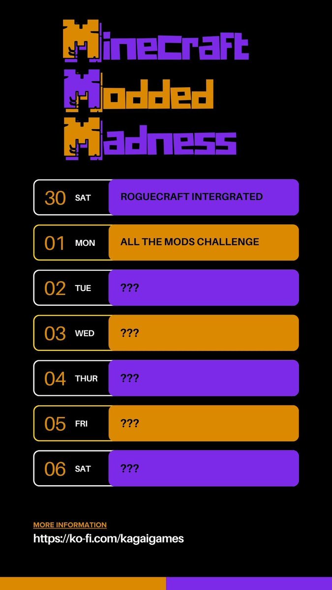 Day 2 Unveiled – Ambition Meets Modded Madness

On Oct 1st, Day 2 of Modded Madness: All the Mods 10 Challenge (Part 1)! 🛠️

Mission: Craft the legendary All the Mods Star. Reality: Try not to blow myself up. 🤞

Join me for entertaining failures!

#Minecraft #ModdedMadness