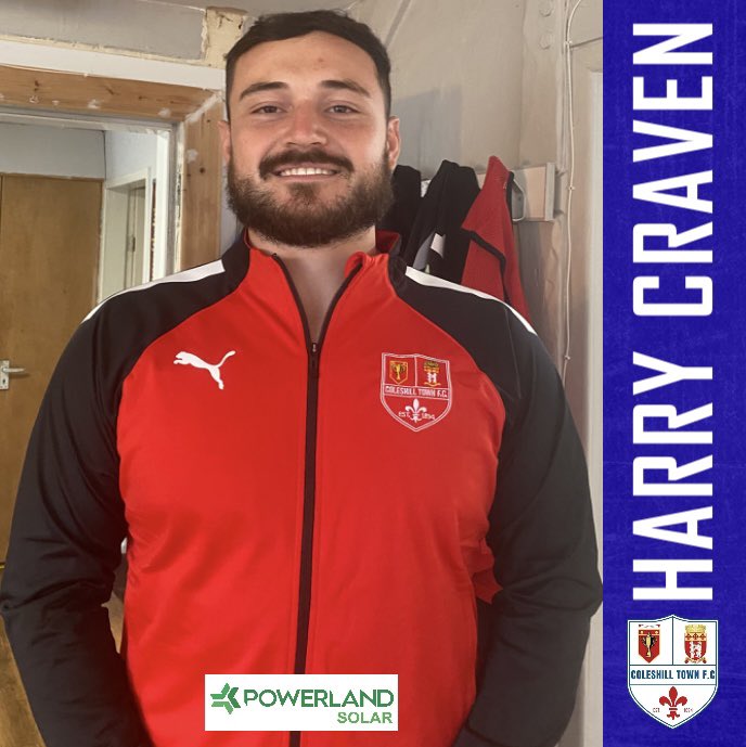 coleshilltownfc's tweet image. ⚽️ ✍️ NEW SIGNING ✍️ ⚽️ 

Coleshill Town Football Club are delighted to announce the signing of Harry Craven from Boldmere St Michael’s. 

@GrantJJoshua 
@ChrisRabone - Harry is a player of outstanding quality. His willingness to come and join us, as well as being part of what…