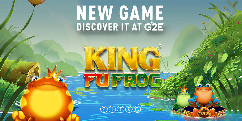 Zitrogames's tweet photo. #G2E24 #NEWGAME
Something froggish is coming your way.. ๐๐ธ Get ready to hop into a whole new adventure with King Fu Frog.๐ Stay tuned for the big reveal at G2E Las Vegas!
#G2E #GlobalGamingExpo #LasVegas #WinningIsNotAboutLuck #Zitro #RaisingTheGame https://t.co/uUgHfDSLoq