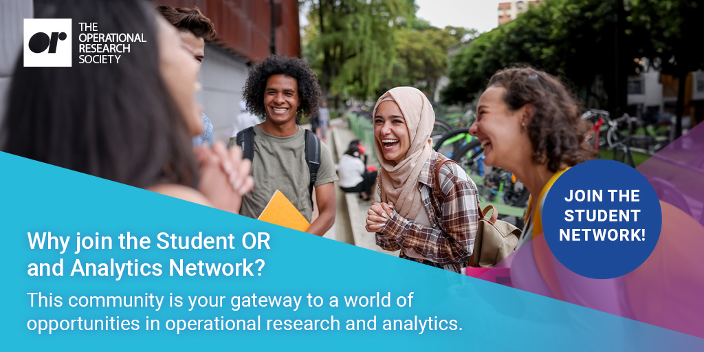 Lecturers, boost your students' careers by encouraging them to join The OR Society's Student Network!  Members gain access to exclusive events, webinars, resources, and a vibrant OR &amp; Analytics community. Help them connect, collaborate, and grow today! theorsociety.com/students