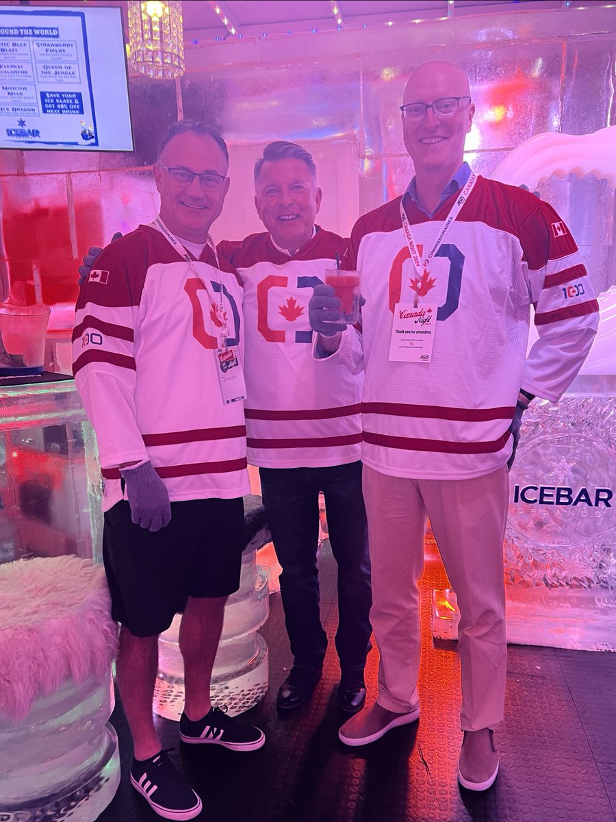 Commissionaires's tweet photo. Thank you to everyone who made Canada Night at #GSX2024 a success! It was a wonderful evening of networking and Canadian pride. #CanadaNight https://t.co/gSvqQqRKR9