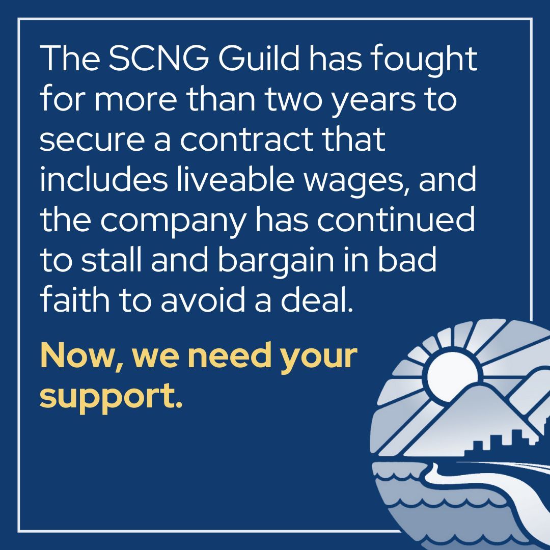 We have launched a donation page to help raise funds for our guild members in the event of a strike. 

Read more here: gofund.me/5ead3298