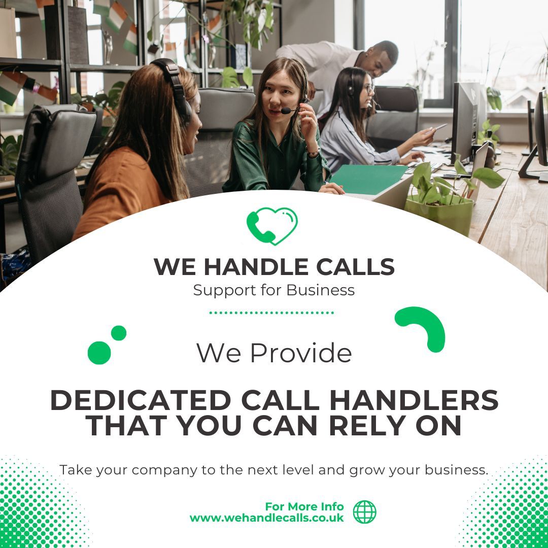 Our UK based call handlers are dedicated to providing you fast efficient  service making sure you never miss another lead again! Book your discovery call today to find out more buff.ly/3wRH8Nm