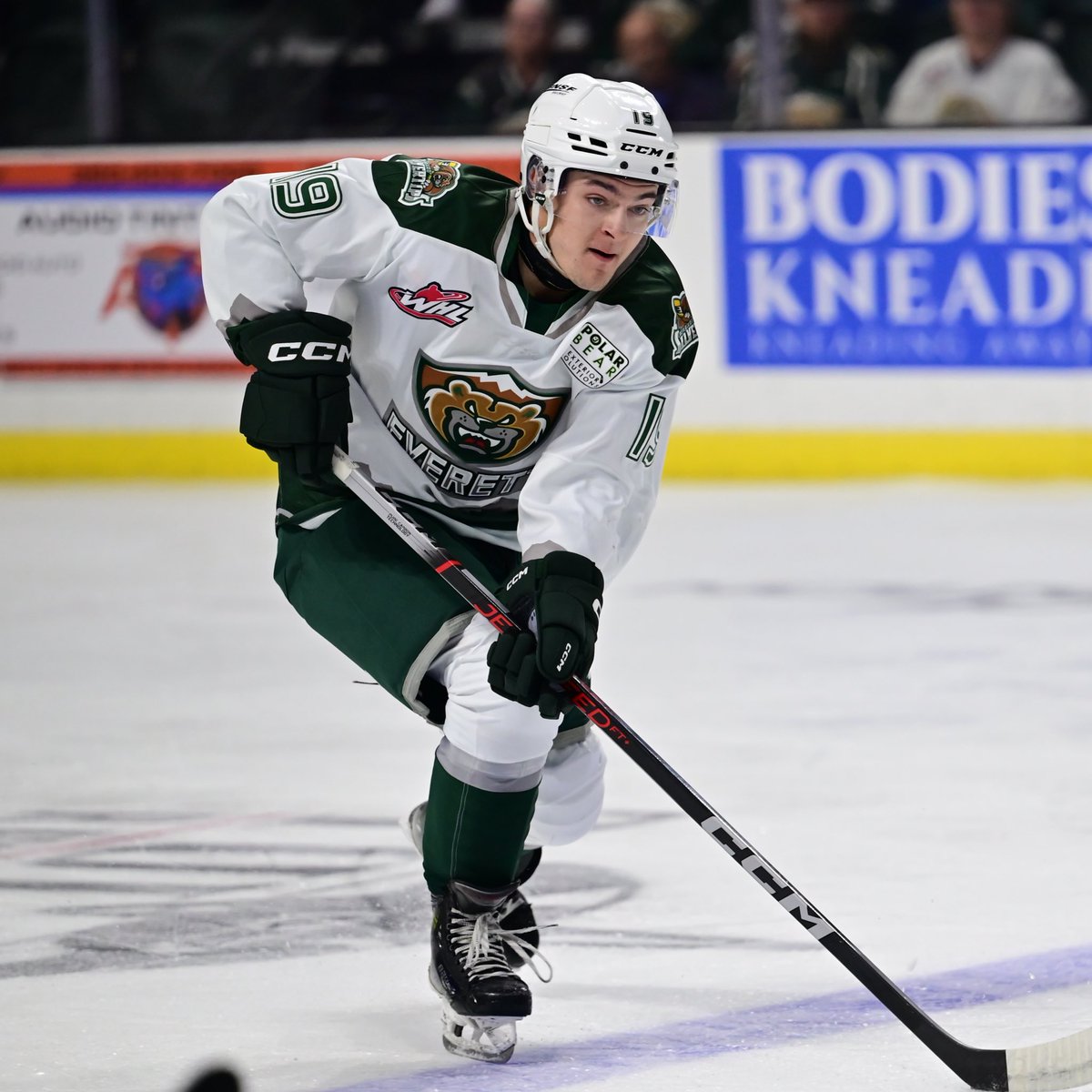 WHLsilvertips's tweet photo. Shoutout to two more WHL debuts Saturday, Kaeson Fisher and Nolan Chastko!

#ForEverett https://t.co/mmWaFaXwFn