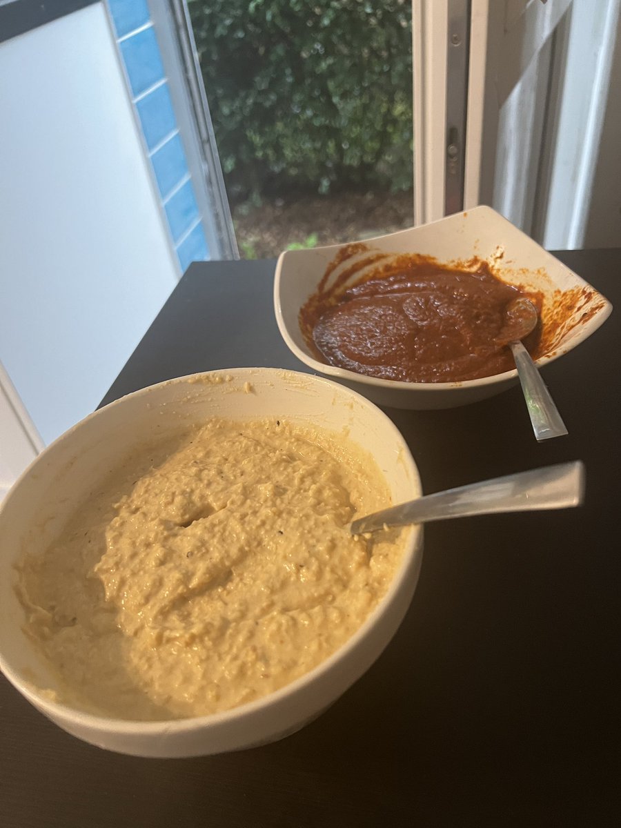 Matt Quinn (@quinnvisibleman) on Twitter photo Tonight’s dinner is Chicken & Halloumi Sish Kebabs, Batata Harra (potatoes), Harissa and Hummus.
All homemade, courtesy of the excellent recipes in the amazing book “How to be a Mezze Legend” by <a href="/the_spicery/">the spicery</a>.
#happyspicing Tonight’s dinner is Chicken & Halloumi Sish Kebabs, Batata Harra (potatoes), Harissa and Hummus.
All homemade, courtesy of the excellent recipes in the amazing book “How to be a Mezze Legend” by <a href="/the_spicery/">the spicery</a>.
#happyspicing