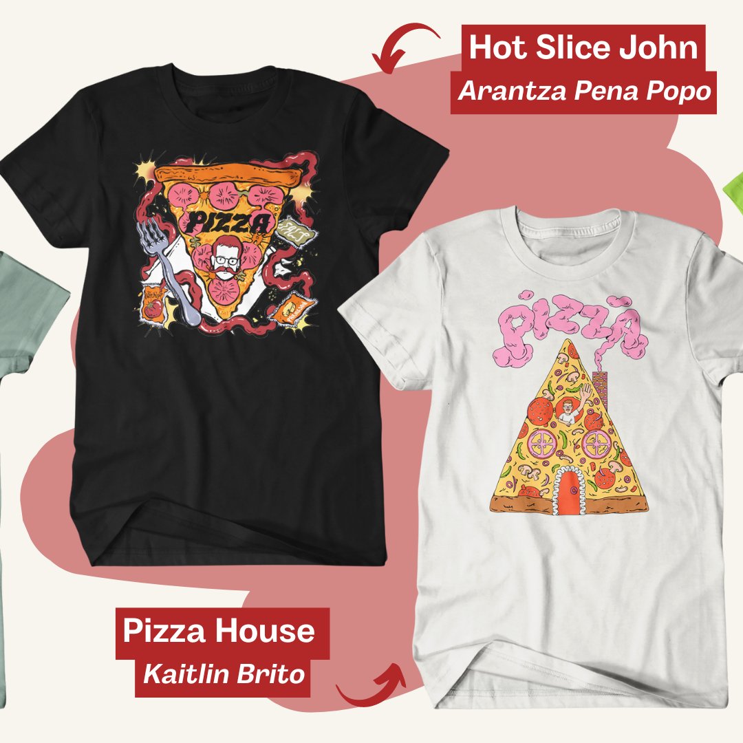DFTBArecords's tweet photo. The big reveal is here! Go meet the Pizza Johns of 2024 and check out the artists that designed them. 

Shopping is LIVE on the site! https://t.co/UmAMUD5LGo https://t.co/MWrpcoGtNF