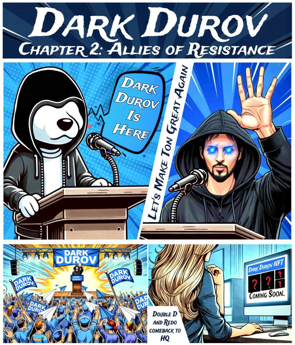 🔹 Dark Durov - Allies of Resistance 
Chapter 2  

#FreeSpeech #privacy #FREEDUROV