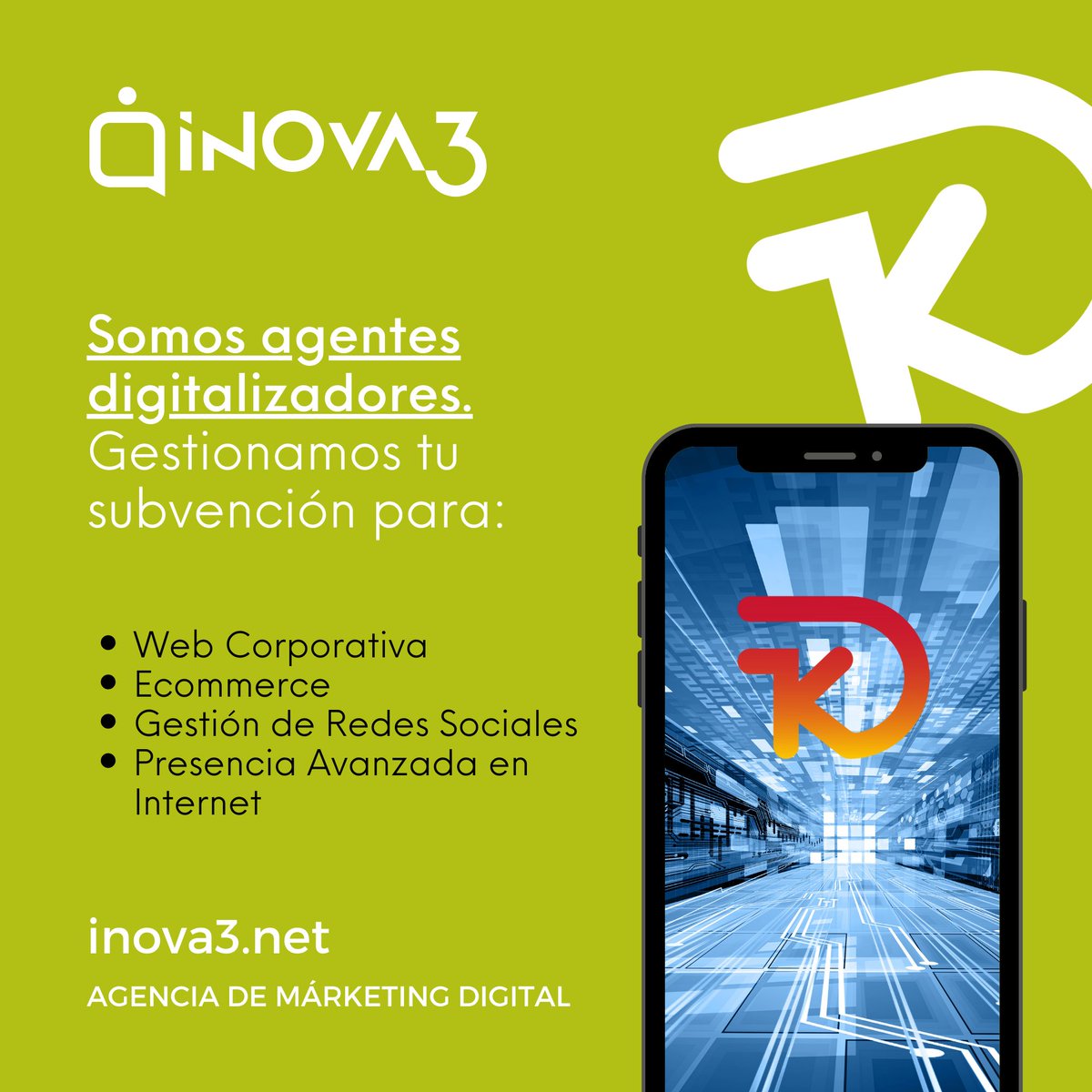 inova3's tweet photo. ¡Última oportunidad! 🚀 Solicita el #KitDigital con nosotros antes del 31 de diciembre. 🗓️ Te ayudamos a digitalizar tu negocio 💻 y aprovechar todas las ventajas. 📈

📩 hola@inova3.net
🌐 https://t.co/CunkU8WrTC

#inova3 #marketingdigital #digitalizacionpyme #ourense #galicia https://t.co/fb3C2TUgrV
