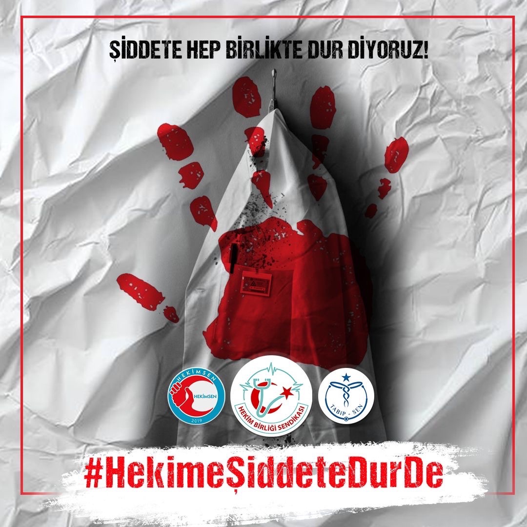 hekim_birligi's tweet photo. Aile Sağlığı Merkezleri; koruyucu sağlık hizmetlerinin verildiği, kronik rahatsızlıklarının takibinin yapıldığı ve acil servislerin yeşil alanda muayene ettiği hastaların, %97'sinin tedavisinin yapılabileceği bir sağlık birimidir.

Aile Sağlığı Merkezleri; işe gitmek istemeyenlerin rapor alacağı, yivsiz tüfeklerden sürücü olur raporlarına kadar 400'e yakın rapor verilen sağlık birimleri olmamalıdır.

👉Her kurumun isteyeceği sağlık raporu farklı olmaktadır. Bu nedenle kurumlar talep ettikleri rapor ile ilgili Sağlık Bakanlığı'ndan bilgi almalıdır.

👉Kurumların talep ettikleri raporlar veya kişilerin heyet raporları için her ilde "Sağlık Rapor Merkezleri" kurulmalıdır.

🚩Eskişehir Tepebaşı'nda ASM'de kadın hekimin sahte rapor talebini reddetmesi üzerine darp edilmesi, sahte raporu almanın hak'mış gibi algılanmasından kaynaklanmaktadır.

➡️Aile hekimleri görevlerini, kendilerine tanımlanan sınırlar içerisinde RESMİ olacak şekilde yapmaktadır.

👉Aile Sağlığı Merkezleri'nde, gebe takibi ve muayenesi yapılırken HASTA MAHREMİYETİ'ne dikkat edilir. 

🚩Mersin Toroslar'da ASM'de, gebe muayenesi yapılırken çocuğuna aşı yaptırmak için gelen ailenin, hasta mahremiyeti sebebiyle babanın odaya girmemesi talep edildiği için, hemşire ve aile hekimi darp edilmiştir.

👉ASM'lerde şiddete uğrayan aile hekimi, hemşire, ebe ve ASM çalışanları sizlerin sağlığı için görev yapmaktadırlar. 

👉ASM'deki herkes, bir insan ve onların da bir ailesi var. 

❗Sizlerin sağlığı için var gücüyle çalışan Aile Hekimleri ve ASM çalışanlarına uygulanan şiddetin amacı nedir?

❗ Sağlık Bakanlığı, devletin resmi kurumunda koruyamadığı hekim ve sağlık çalışanlarına uygulanan şiddet konusunda hızlı reaksiyon verecek yasal düzenlemeleri hayata geçirecek midir? Yoksa, kamudaki sağlık birimlerini, görevi başında olmasa bile personeline uygulanan şiddette hızlı yargı süreci ile tutuklanmasına imkan veren yasaları kullanan Adalet Bakanlığı'na bağlanmasını mı beklemektedir?

#HekimeŞiddeteDurDe

@saglikbakanligi @drmemisoglu
@hekim_birligi  
@hekimsen
@Tabip_Sen