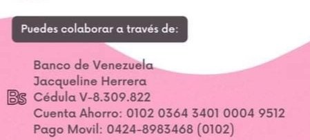 Requiero URGENTE 
Radioterapia... Quimioterapia y paliativo sino funciona estas dos primeras Dejo mi contacto Odontología  Jacqueline Herrera (0424)8983468
Sr Gobernador 
<a href="/luismarcanos/">Luis Marcano</a> <a href="/anzoateguigob/">Gobierno Bolivariano de Anzoátegui</a> 
<a href="/NicolasMaduro/">Nicolás Maduro</a>