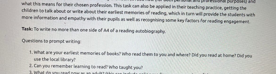 Should we still take a trauma informed approach with adults? 
Finding it really interesting that my uni degree is consistently asking us questions about early childhood. Not everyone has happy memories of being read to as a child or even remembers their childhood😕