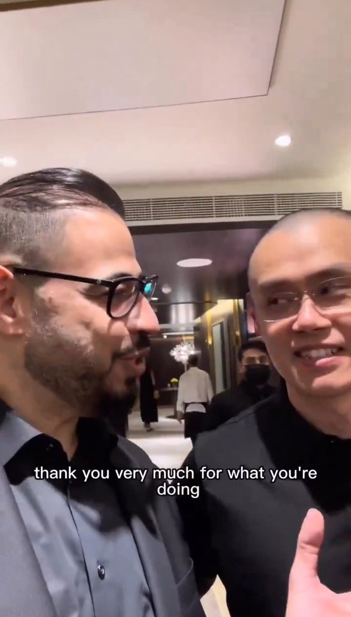 broken_ants's tweet image. 🔥🚨🔥Urgent🔥🚨🔥
⬅️ It has been confirmed that @cz_binance has been released and is now free after the end of his house arrest since yesterday, Sunday... This is 👇 his first appearance today.
#binance #BNB #hotfire