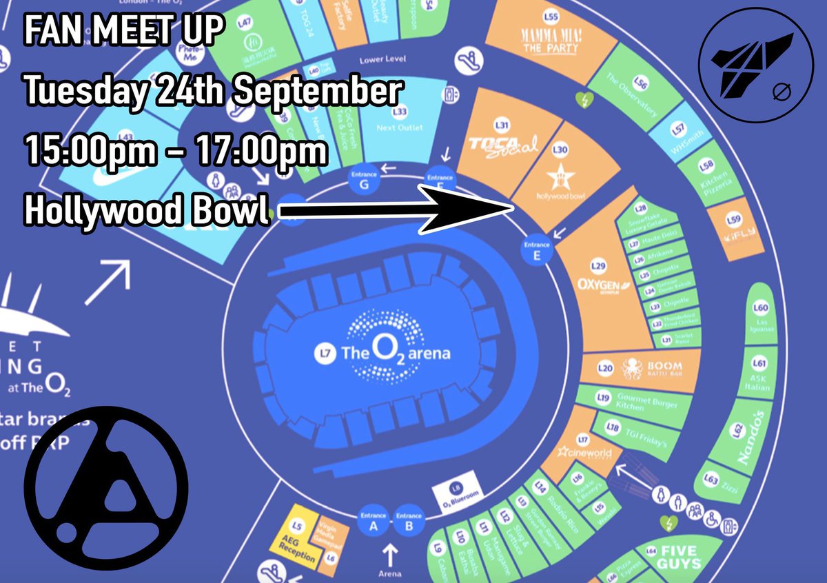 PabloGonJim's tweet photo. Here we go for the 100th time...
After 7 years, we finally can get back together before a @linkinpark show!! Tomorrow join us at @TheO2 for a very unofficial meet up before they take the stage! #LinkinPark #FromZeroWorldTour @heydudeimadam @lorenzoerr ♥️ https://t.co/pxBJ5LsJC9