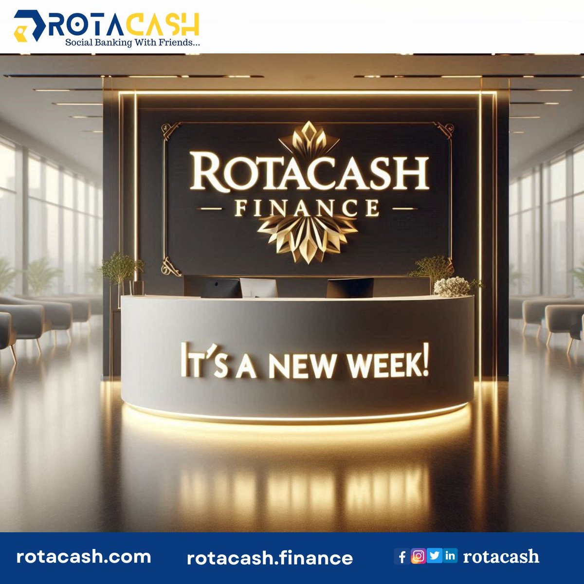 Rotacash Finance (@rotacash) on Twitter photo It's Another Great ๐ฐ๐ฐ๐ฐ๐ฐ Week!
Every New week is another opportunity to add to the #BUIDL for users. Happy New ๐ฐ๐ต๐ต๐ฐ Week! ๐
#Rotacash #fintech #savings #NFTs <a href="/Farmchainfinanc/">Farmchain.Finance</a> <a href="/BlockchainNG/">BlockchainNigeria๐ณ๐ฌBNUGDAO.eth</a> <a href="/Cryptotvplus/">CryptoTvplus</a> <a href="/BlockchainNGR/">Cryptography Development Initiative in Nigeria</a> It's Another Great ๐ฐ๐ฐ๐ฐ๐ฐ Week!
Every New week is another opportunity to add to the #BUIDL for users. Happy New ๐ฐ๐ต๐ต๐ฐ Week! ๐
#Rotacash #fintech #savings #NFTs <a href="/Farmchainfinanc/">Farmchain.Finance</a> <a href="/BlockchainNG/">BlockchainNigeria๐ณ๐ฌBNUGDAO.eth</a> <a href="/Cryptotvplus/">CryptoTvplus</a> <a href="/BlockchainNGR/">Cryptography Development Initiative in Nigeria</a>