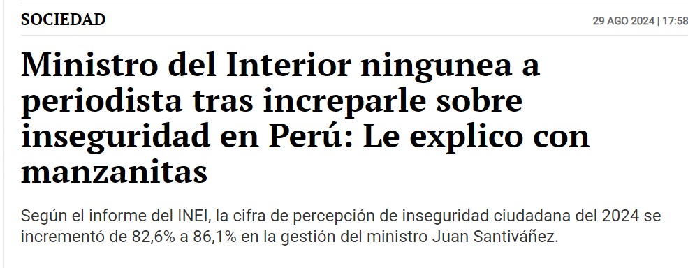 mal_menor's tweet photo. 20 muertos en incendios forestales 

3 choferes asesinados de 11 empresas de transporte extorsionadas

2 leyes del congreso no observadas por el Ejecutivo que premian a delincuentes

10 años sin bloqueadores de señal en penales

300 barcos chinos en mar peruano 

Las autoridades: https://t.co/BOepJ63GM3