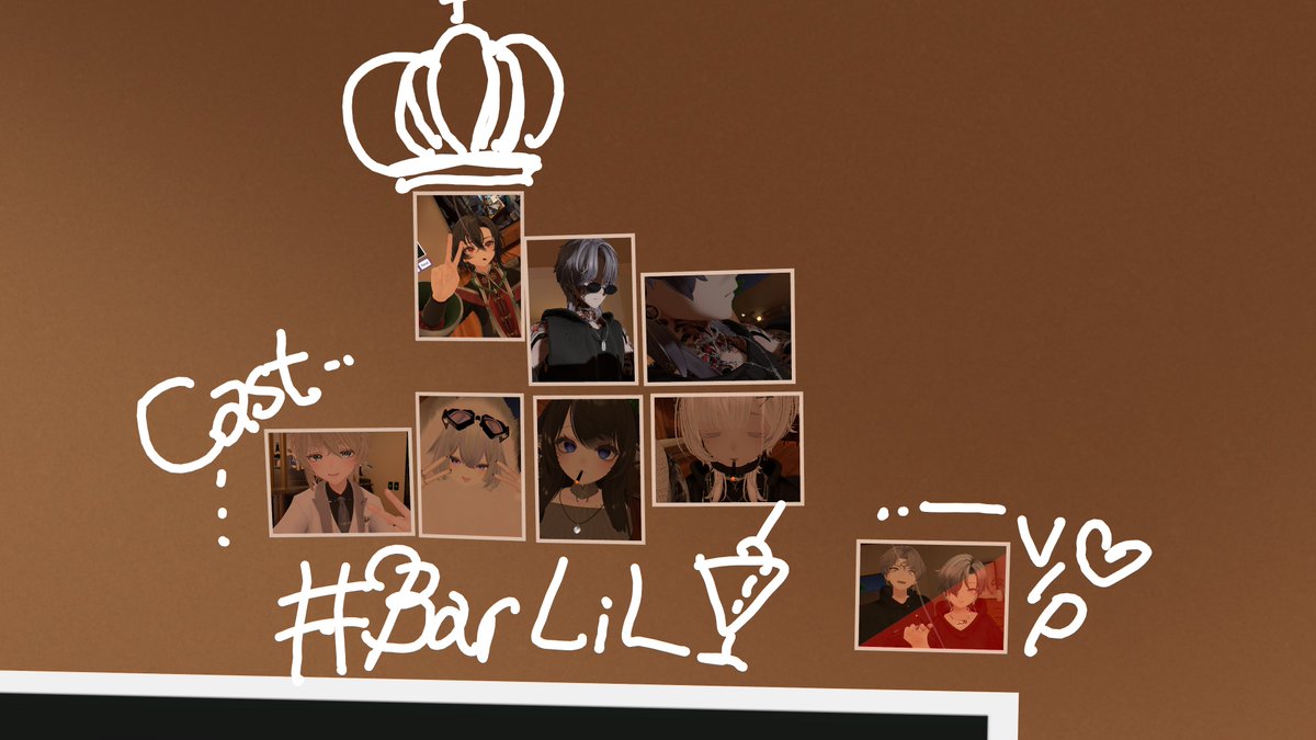 CutiePoyo_VRC's tweet photo. 本日はBarLiLにお越しいただきありがとうございました!初キャストということでつたない接客だ��たかもしれませんが楽しんでいただけたのでしたら幸いです^^
またのお越しをお待ちしております!
※イベントじゃないよ
#BarLiL https://t.co/H5Da682CQO