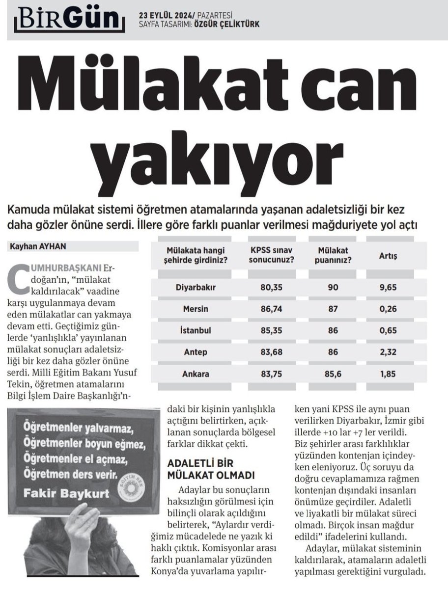 sibel_akl93's tweet photo. Kontenjandayken hak kaybına uğramak tam olarak böyle bir şey. 

#MülakatPuanlarındaAdaletYok https://t.co/0jyrVIEpcx