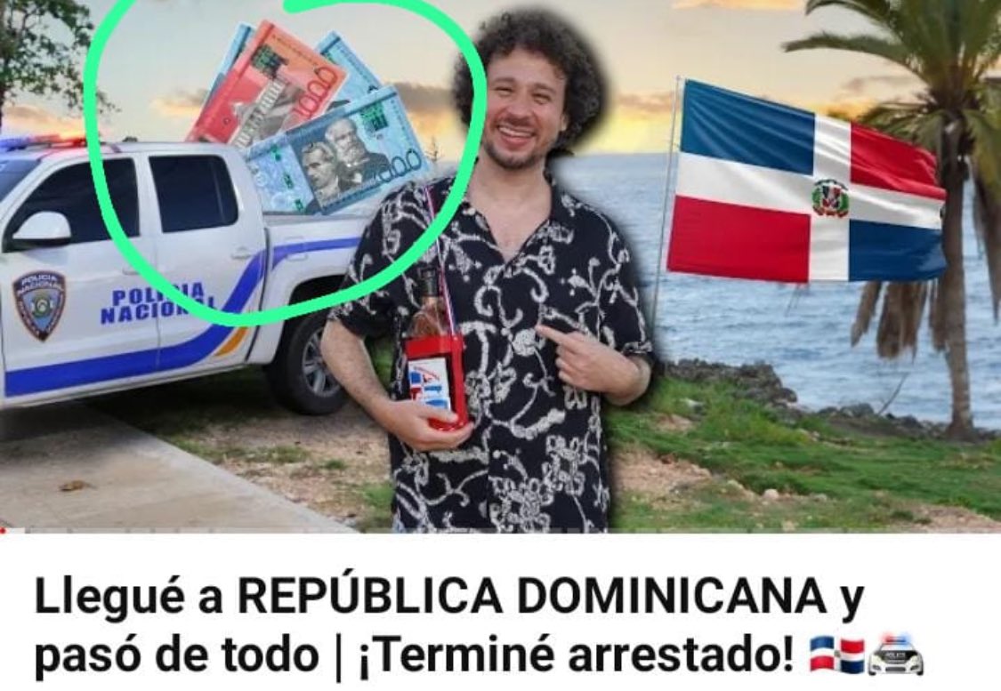 kapulet's tweet image. Luisito Comunica Liberan Video de arresto en el Metro:

En la portada del video de YouTube o miniatura de ve una camioneta de la policía con dinero. 

El Ministerio Público dominicano nunca investigó el maltrato y vulneración de los derechos humanos a extranjeros y dominicanos.