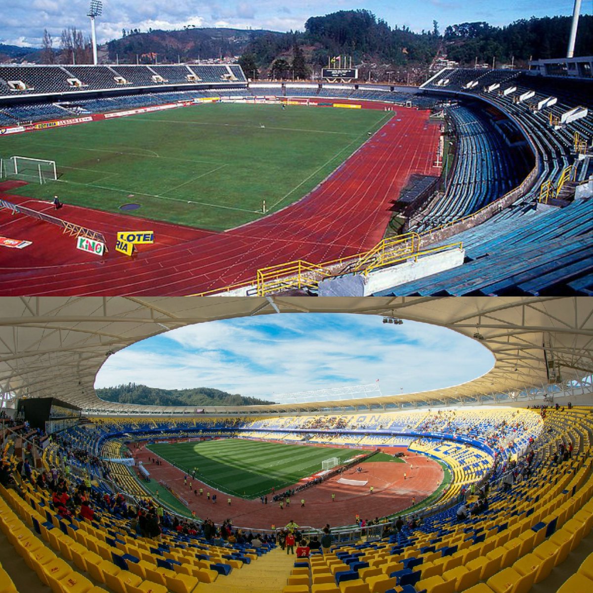 DespliegueFutCL's tweet photo. [HILO] ✍

DIEZ GOLAZOS que se convirtieron en algún Estadio del fútbol chileno.

Hoy: Estadio Municipal de Concepción, también conocido como Collao. 🏟🇨🇱

Partimos......🧵 https://t.co/NR9hvyCuo4