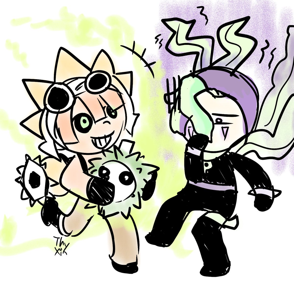 thy_xin's tweet photo. two idiots being dummies

#digitalart #digitaldrawing #digitalillustration #digitaldoodle #cookierun #cookierunfanart #cookieruntoa #cookieruntowerofadventures #cookieruntowerofadventuresfanart #spikeduriancookie #kohlrabicookie https://t.co/tSyx5H4DPj
