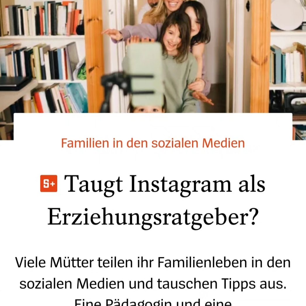 Traumaimpuls's tweet photo. Heute in Spiegel online. @ganznormalemama hat mit @HummelFamilie , @kinderverstehen und mir über social media als Erziehungsratgeber gesprochen. https://t.co/4khBcsGKvJ