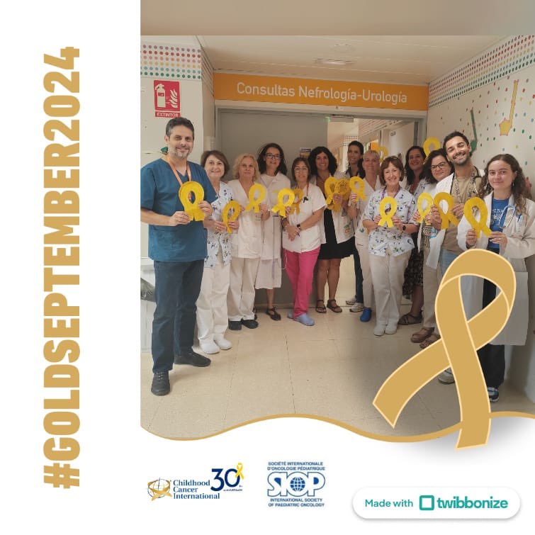 Nefro-inf-Murcia (@nefro_inf_hcuva) on Twitter photo 🎗️Este #MesDeSensibilizaciónCáncerInfantil muestra tu apoyo compartiendo tu foto con nuestro marco de lazo dorado
🫶Súmate a la campaña internacional de <a href="/IntChildCancer/">Childhood Cancer International</a> y #SIOP para visibilizar la realidad del #CáncerInfantil
#GoldSeptember2024 🎗️Este #MesDeSensibilizaciónCáncerInfantil muestra tu apoyo compartiendo tu foto con nuestro marco de lazo dorado
🫶Súmate a la campaña internacional de <a href="/IntChildCancer/">Childhood Cancer International</a> y #SIOP para visibilizar la realidad del #CáncerInfantil
#GoldSeptember2024