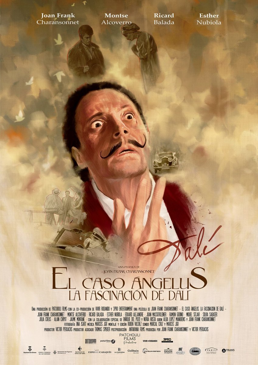 Joan Frank Charansonnet el 22.11 estrena El caso Angelus, la fascinación de Dalí protagonizada y dirigida por el mismo.
.
miquelfolch.com/joan_frank_cha…
.
#actor #actorslife #teatro #cine #tv #series #miquelfolchagent