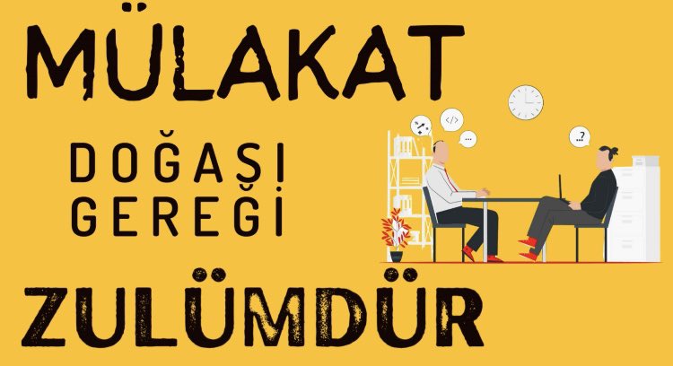 Mülakatın doğasında haksızlık vardır.
Bu da kanıt!!
#MülakatPuanlarındaAdaletYok